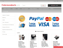 Tablet Screenshot of posterminalparts.com